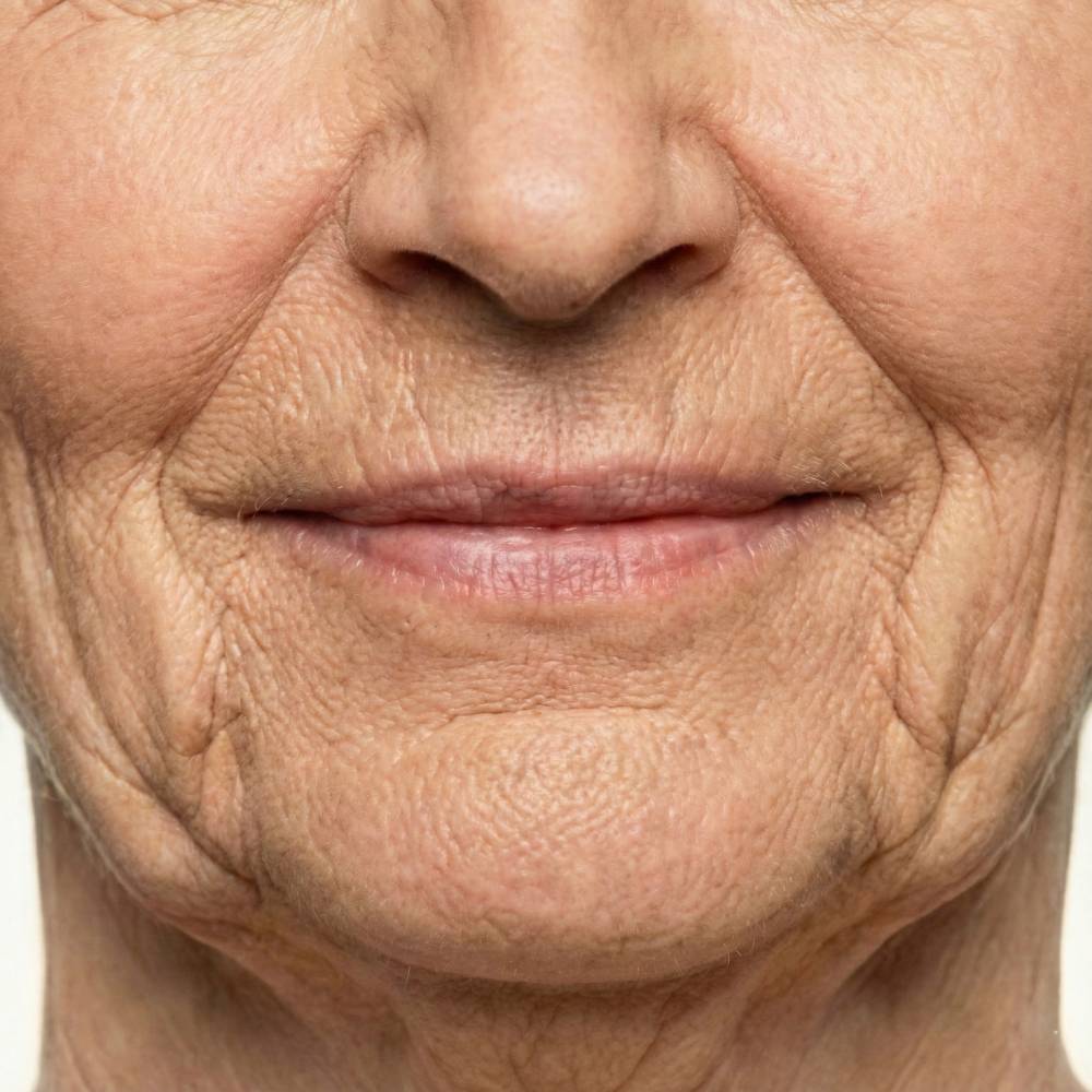 Mouth wrinkles