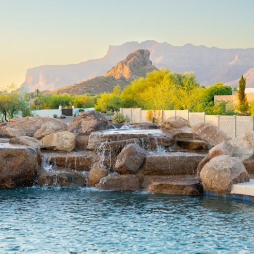 Rock Waterfalls & Grottos