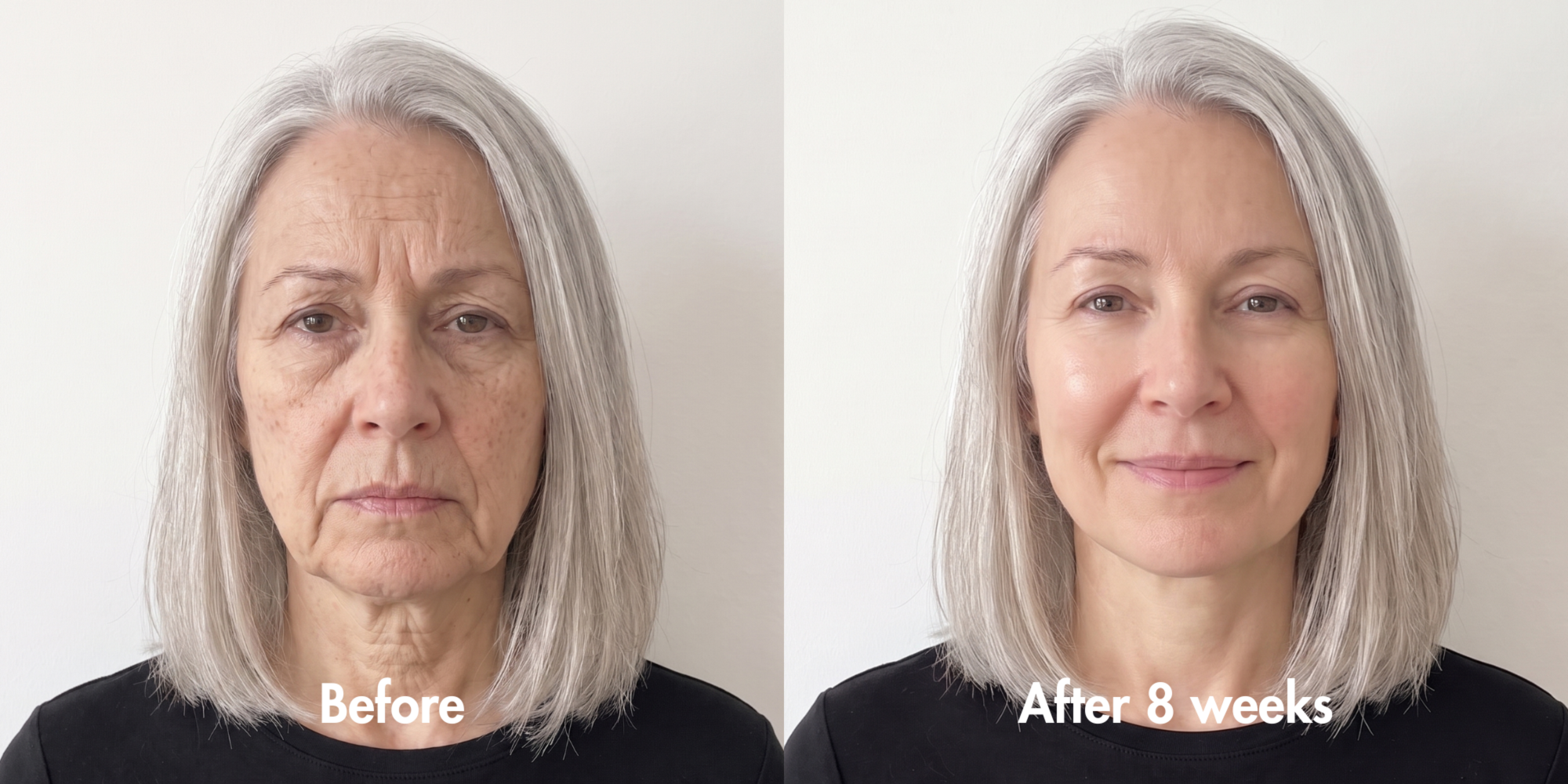 before/after serum