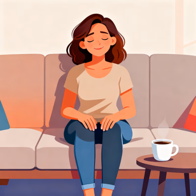 Calm but tired