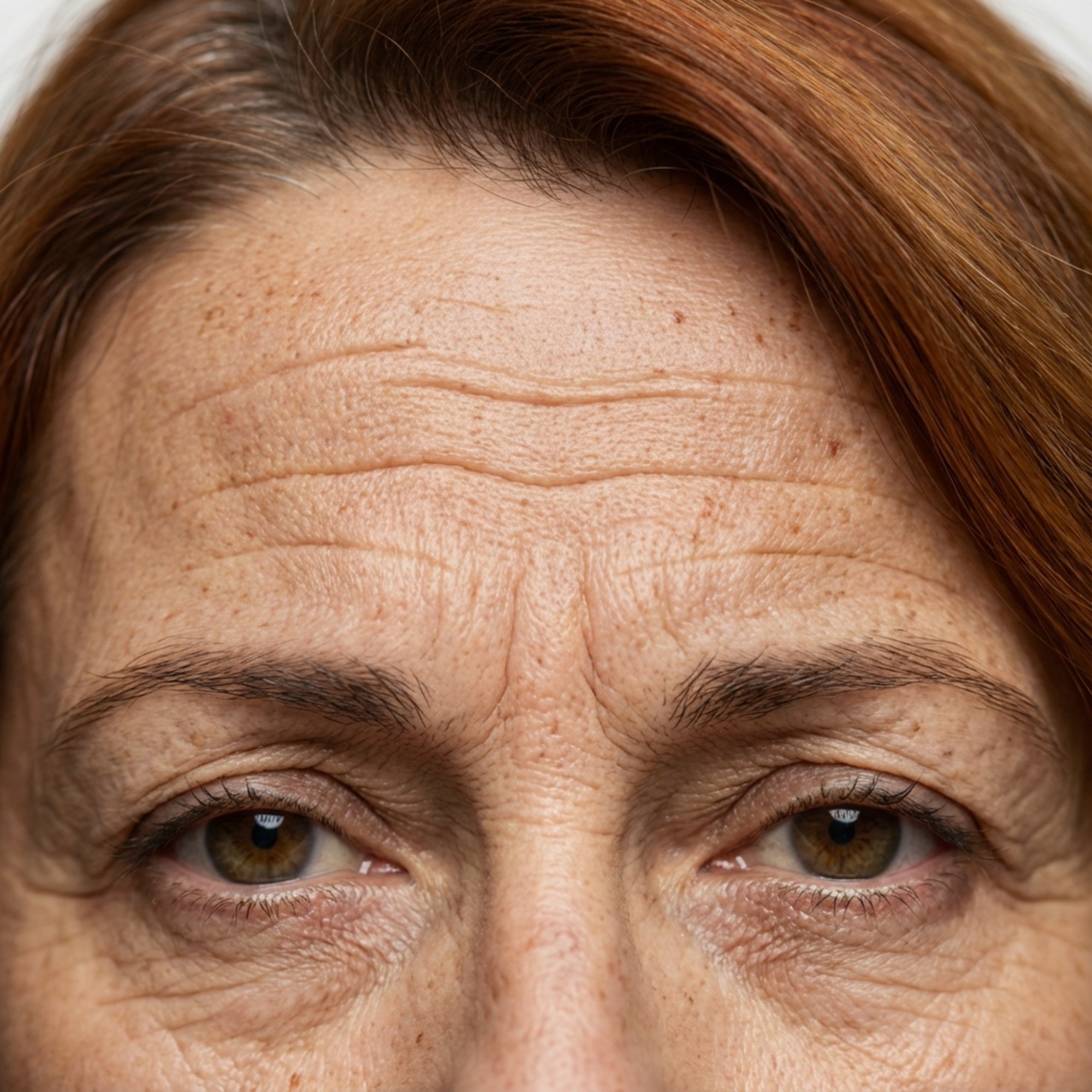 Forehead lines