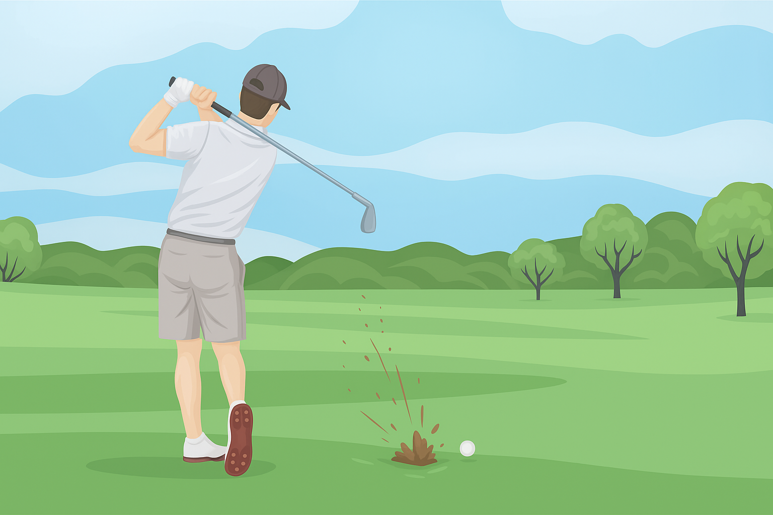 Irons; inconsistent ball-striking