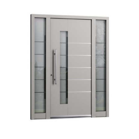 Türe mit 2 Seitenteilen