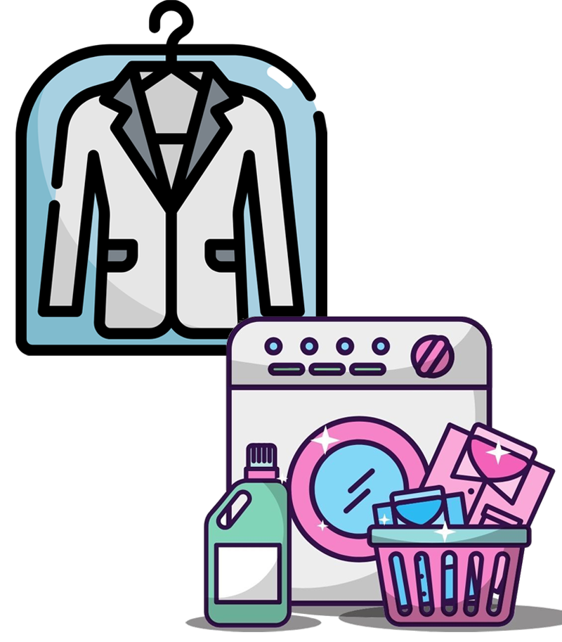BOTH (Dry Cleaning + Wash & Fold)