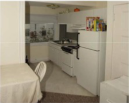 1 - No visible clutter, hidden behind drawers, cabinets, closets.