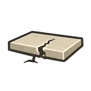 Cracks or surface damage 