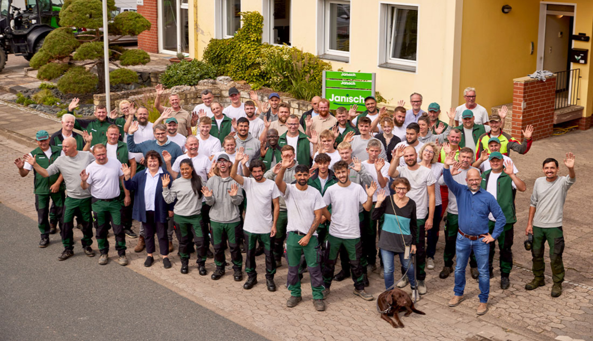 Das Team von Firma Janisch